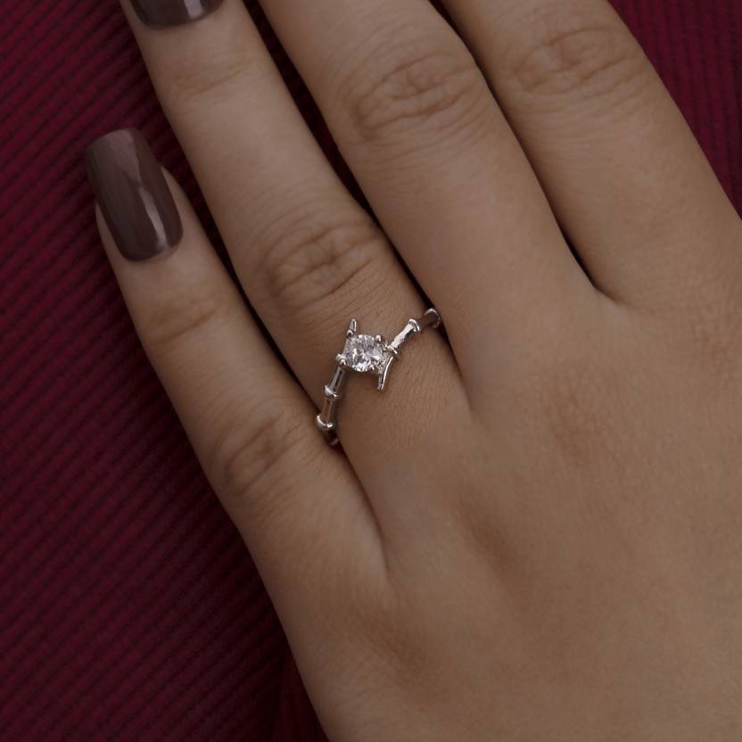 ARTKLIM Stainless Steel Silver Plated Ring