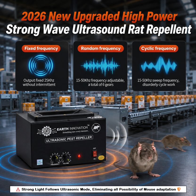 STRONG WAVE Ultrasound Rat Repellent - Image 4