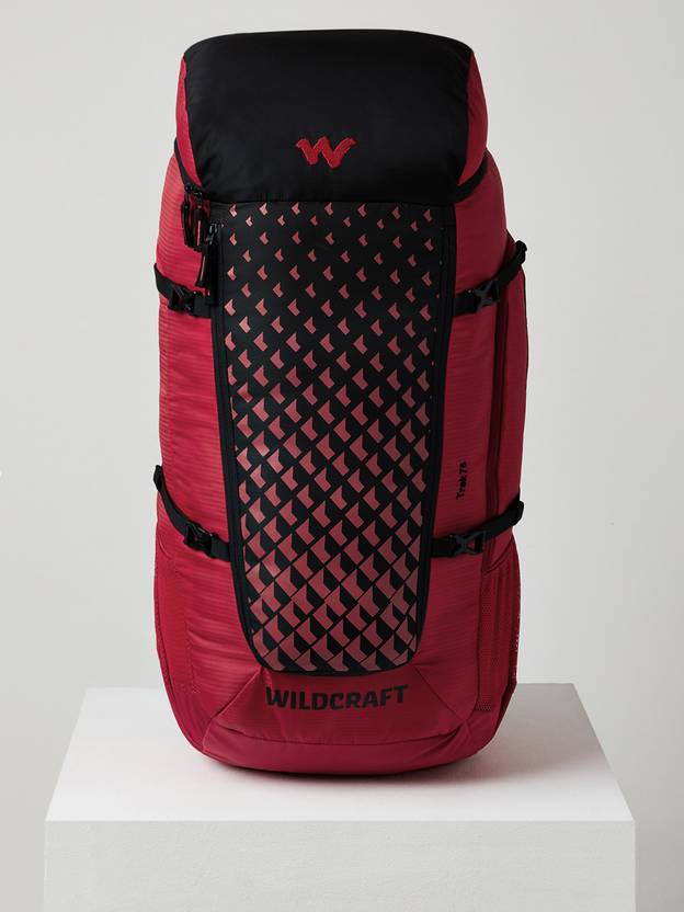 Wildcraft Trek 75 Rucksack – 75 L  (Red)
