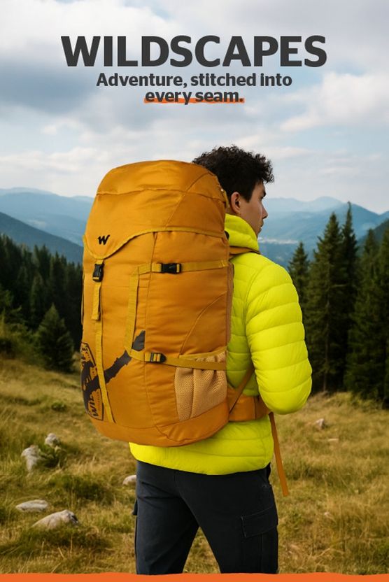 Wildcraft Roarer 60L Olive Rucksack (Green) - Image 2