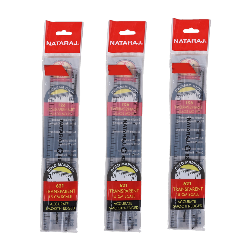 NATARAJ 621 , 15cm Scale Ruler