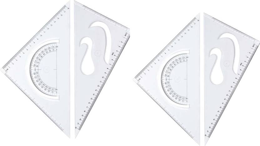 APAX Multipurpose Set Square Ruler | Lightweight & Accurate Measuring Tool Ruler