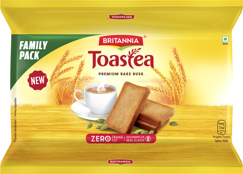 BRITANNIA Toastea Premium Elaichi Rusk