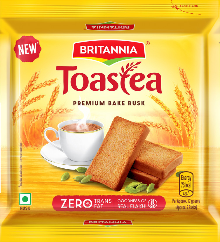 BRITANNIA Toastea Premium Elaichi Rusk