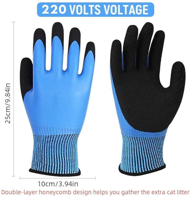 STYLERA 220V Resistance Non-slip Safe Electrical Multi Purpose Glove - Image 2