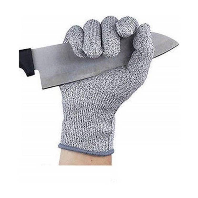 Arumart Food Grade Hand Protection Anti Cut Level 5 Cut Resistant Gloves For Kitchen Yard Synthetic Safety Gloves Pack of 1 Pair Synthetic Safety Gloves