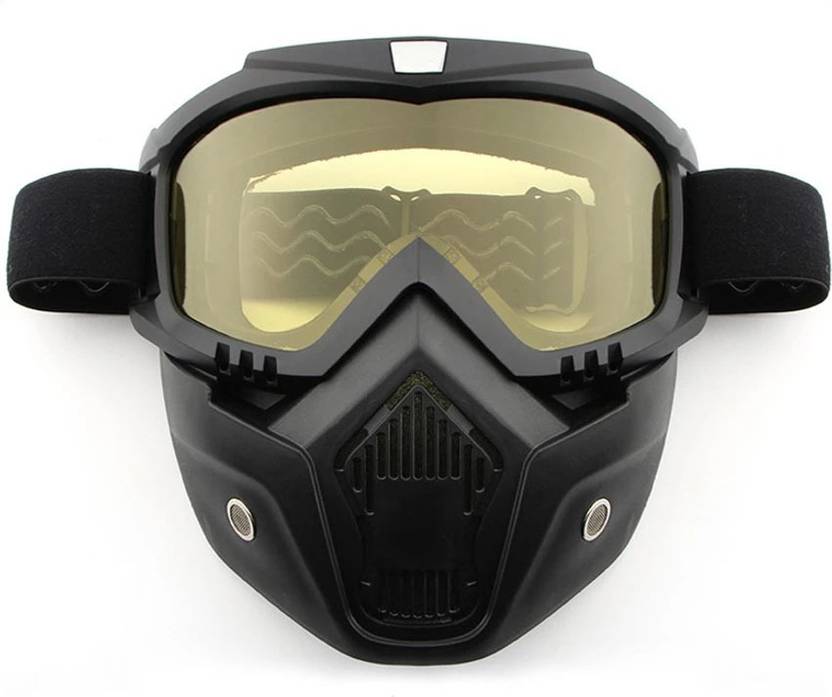 BUFONA Motorcycle Helmet For Bikers Day Night Vision Anti Scratch Detachable Helmet Protective Motorcycle Face Mask Removable Full Face Tactical Motorcycle Helmet Blowtorch Safety Goggle