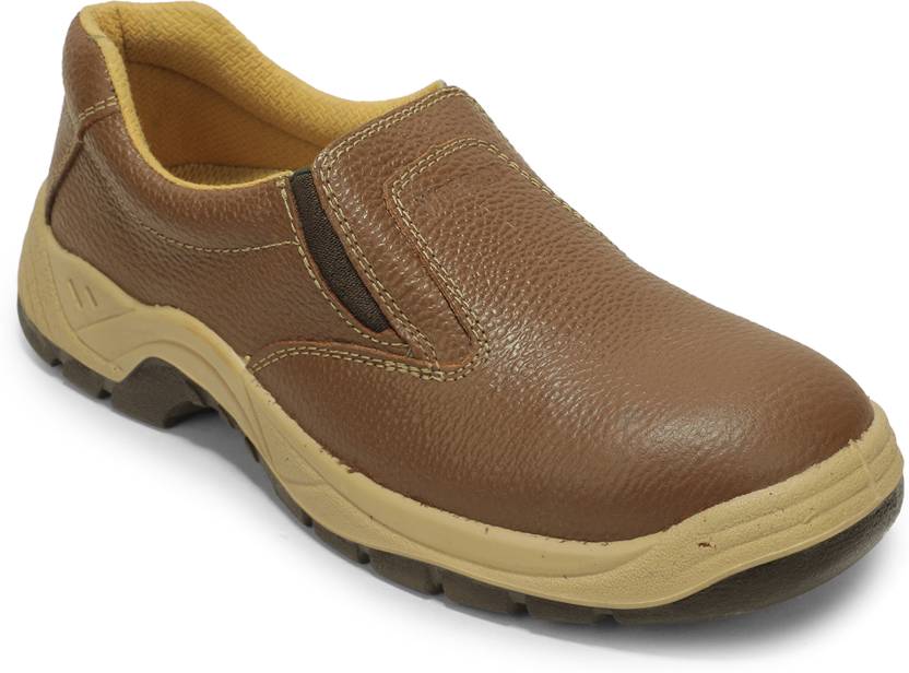 Warrior Steel Toe Genuine Leather Safety Shoe