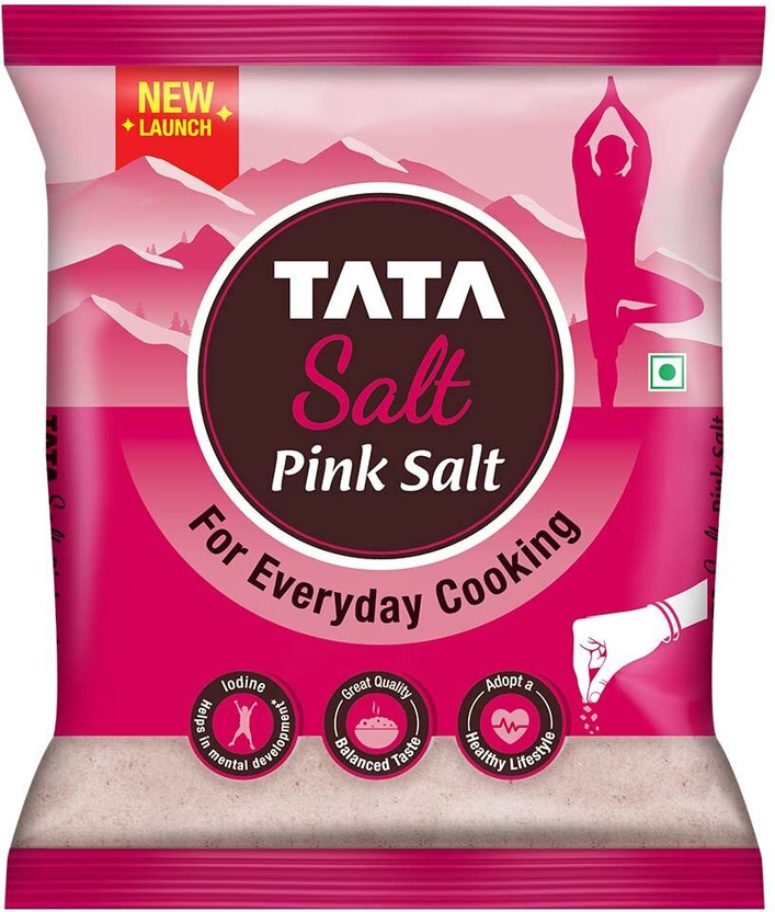 Tata Salt for Everyday Cooking 100% Natural/ Himalayan Pink Salt