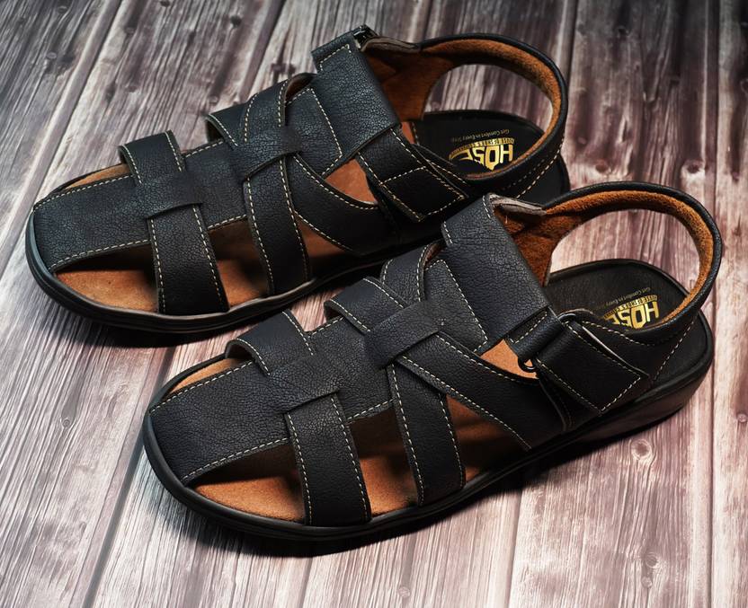 Men Black Sandal