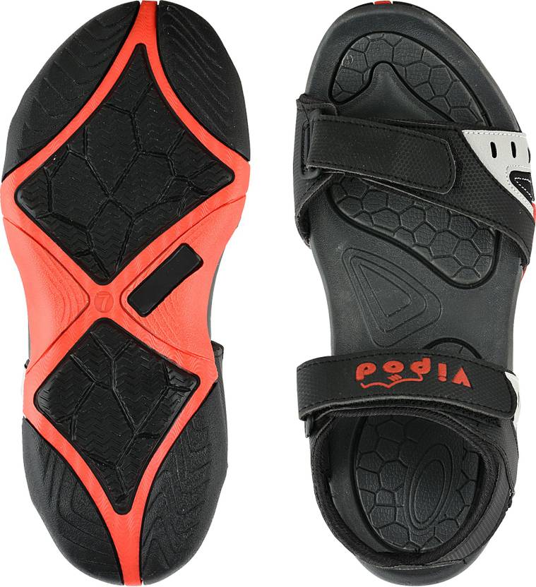 Men Black Sports Sandal