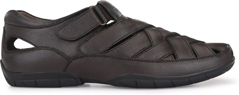 UNDERROUTE Men's Leather Fisherman Sandals - Image 3