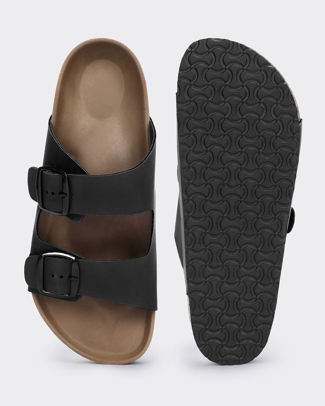 BEWAKOOF Men Casual Sandal Black 9 - Image 4
