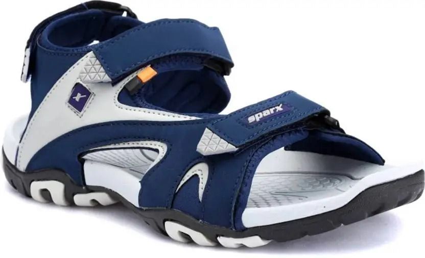 Sparx Men SS 453 Sandal Grey Navy 10 - Image 2