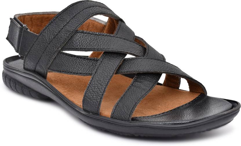 Men Men/Boy Casual Thong Slip-on Sandal of Synthetic with Latest Stylish Sandals Black Casual Sandal