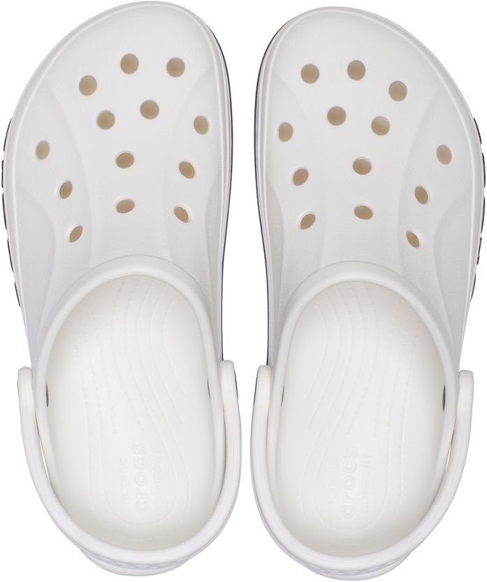CROCS Unisex Bayaband Clogs Sandal White 7 UK/India - Image 3