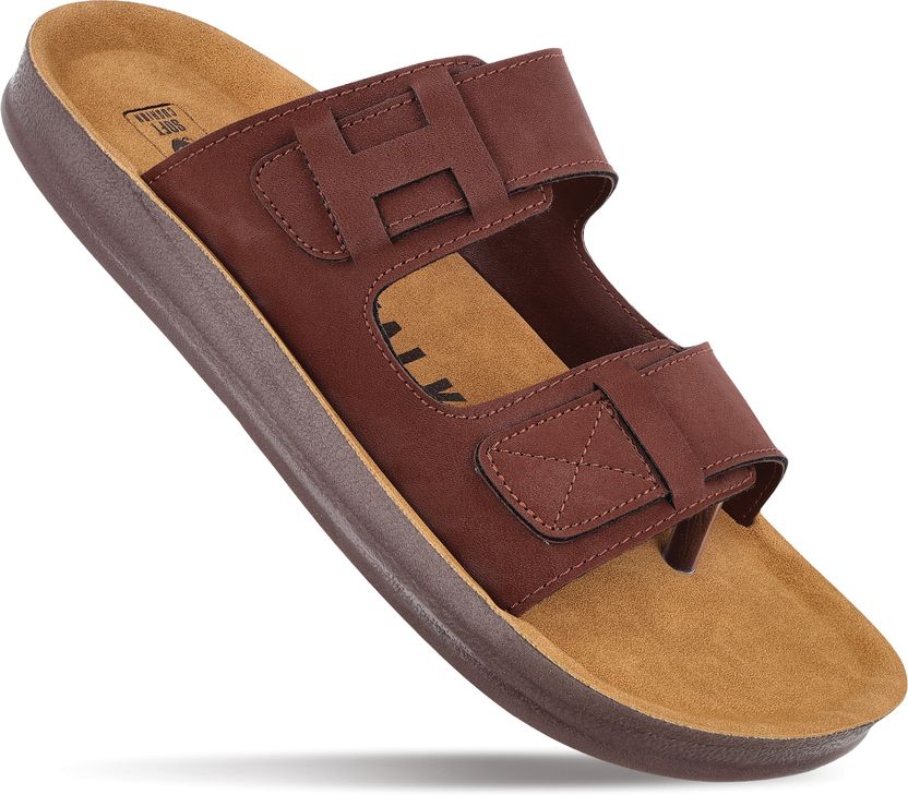 WALKAROO Men Casual Sandal Olive 9 - Image 7