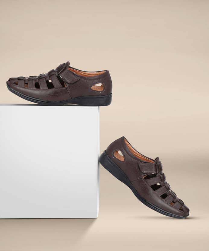 Men Brown Casual Sandal