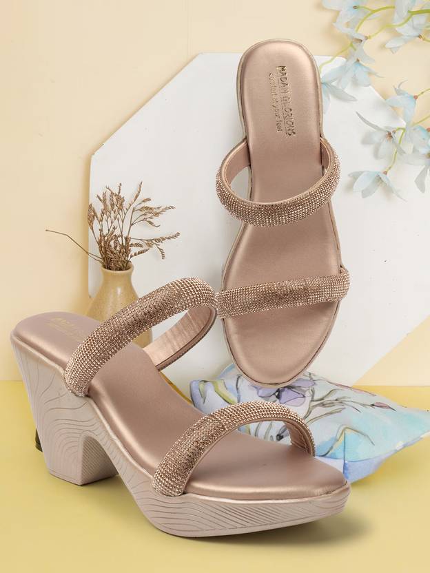 madam glorious Women Heels Sandal