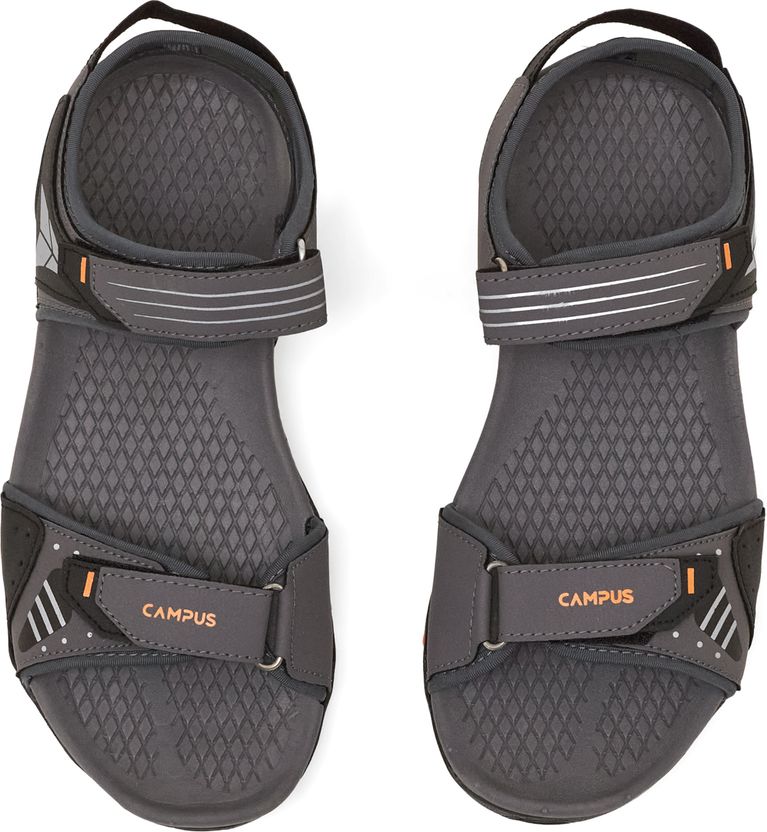 CAMPUS Men Sandal Grey Size 9 - Image 4