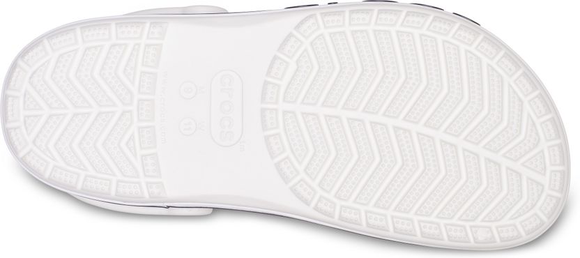 CROCS Unisex Bayaband Clogs Sandal White 7 UK/India - Image 6