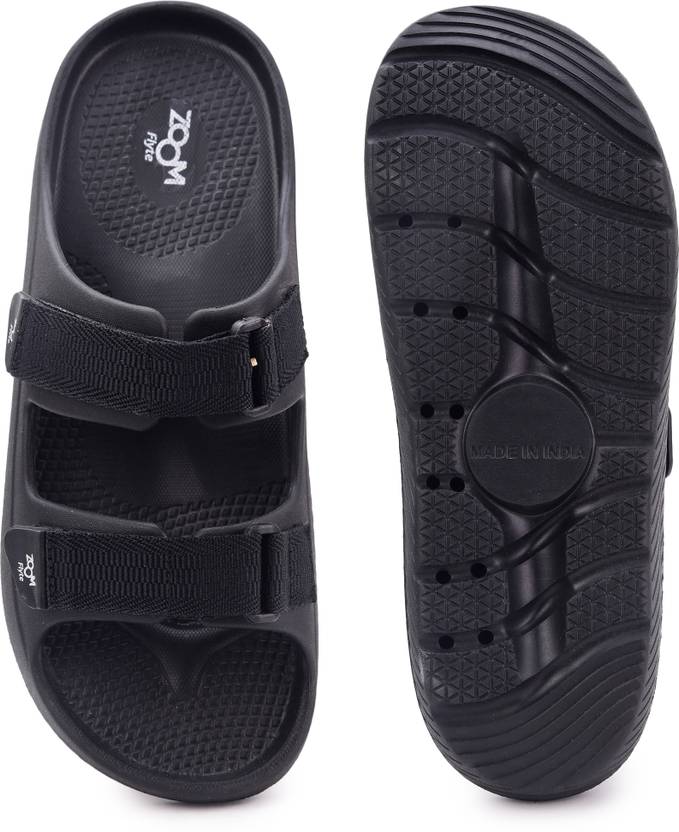 Zoom Shoes Men Lightweight Waterproof Sandals Velcro Soft Anti-Skid Adjustable & Comfy Casual Sandal