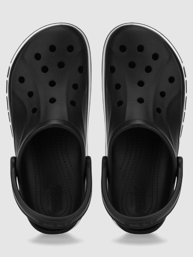 CROCS Unisex Bayaband Clogs Sandal Black 3 UK/India - Image 2