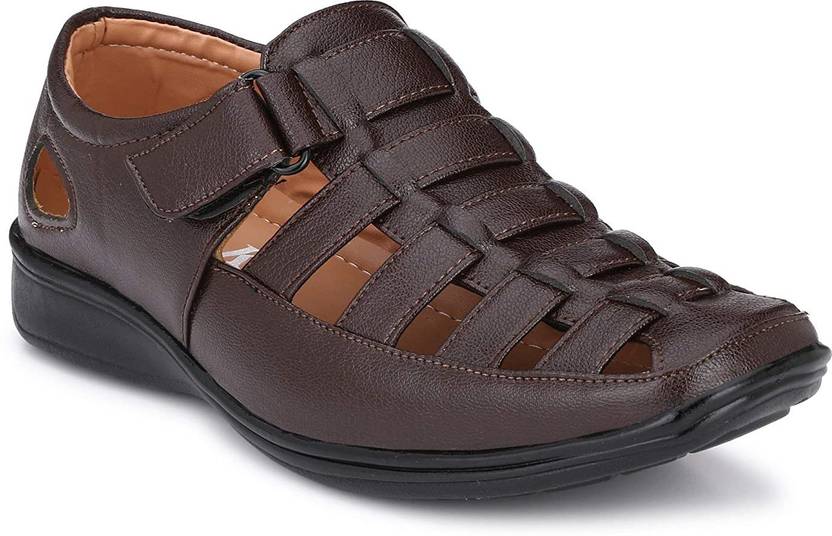 Men Brown Casual Sandal