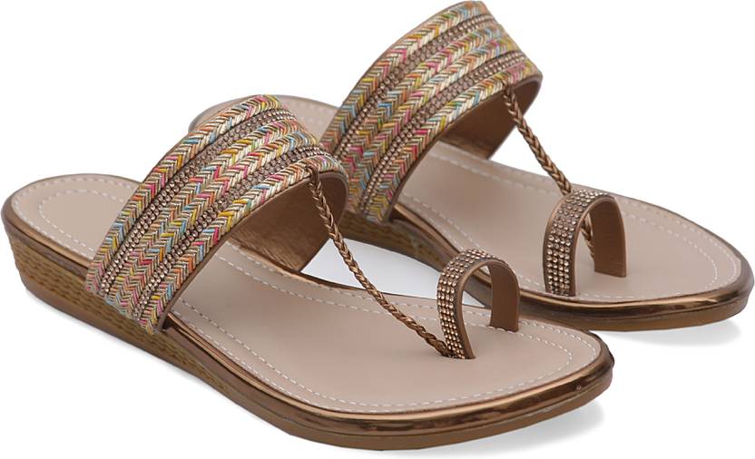 Women Multicolor Flats Sandal
