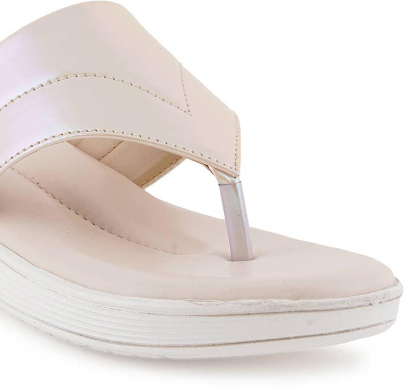 Women Off White Wedges Sandal