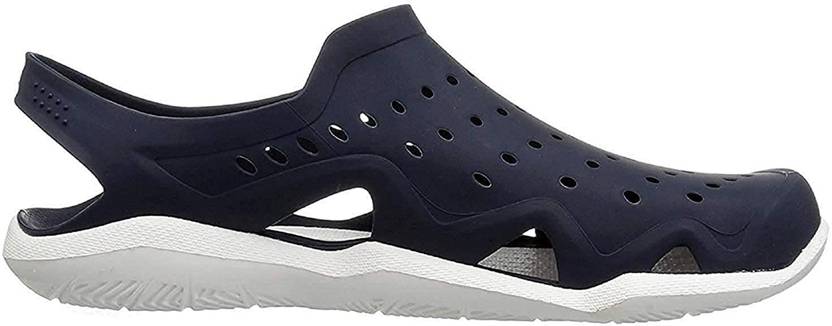 Men PVC|Ultralightweight|Comfort|Summer Trendy|Outdoor Clogs Navy Clogs Sandal