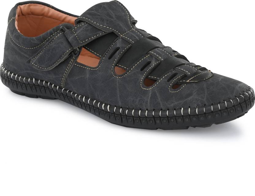 Men Black Casual Sandal