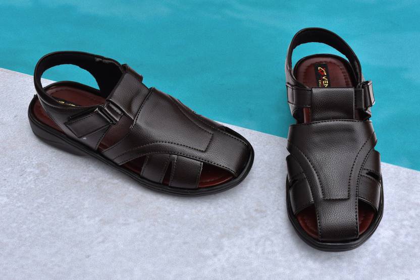 Men Men/Boy Casual Thong Slip-on Sandal Latest Stylish Design for Formal and Brown Sandal