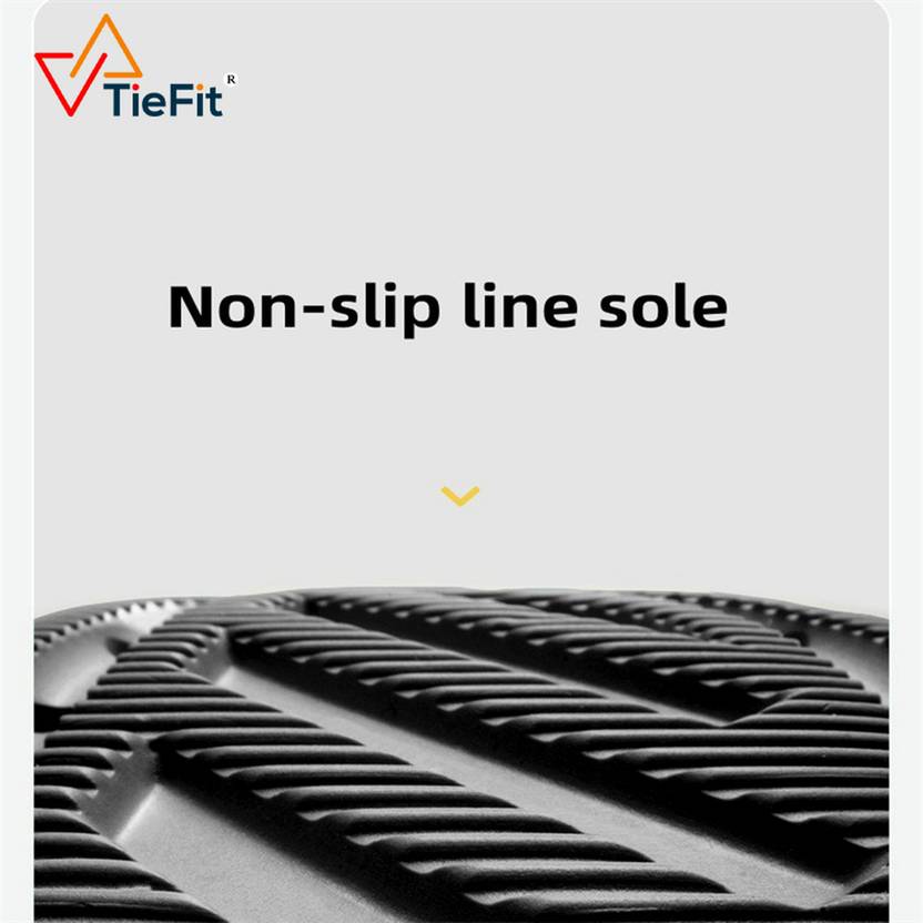 Men TieFit Stylish Lightweight Casual Comfortable Everyday Sports Outdoor Black Casual Sandal