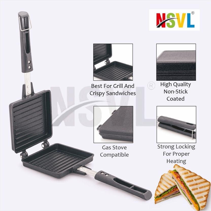 NSVL Non-stick Jumbo Grill Gas Toaster - Image 5