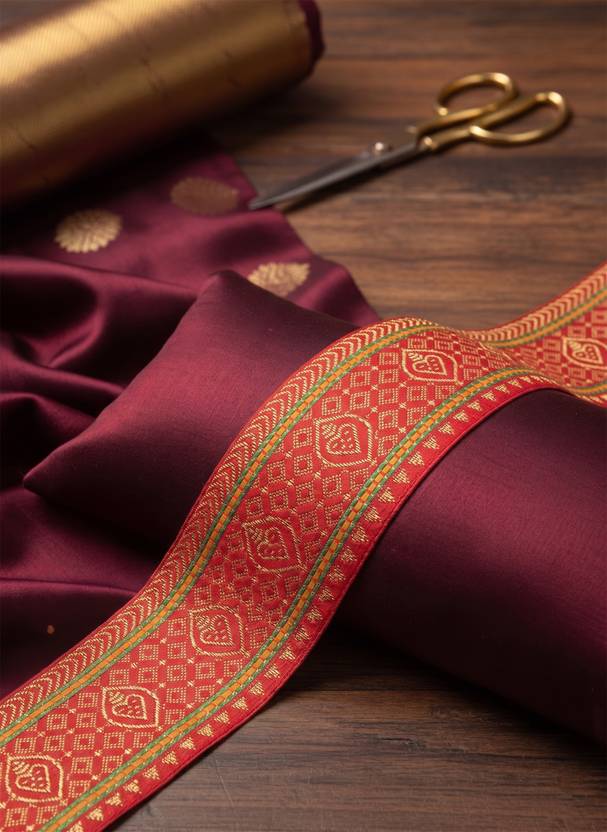 3Buddy Fashion Saree Fall Kesari Lace Saree Falls