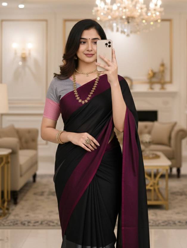 Magneitta Printed Banarasi Chiffon, Georgette Saree