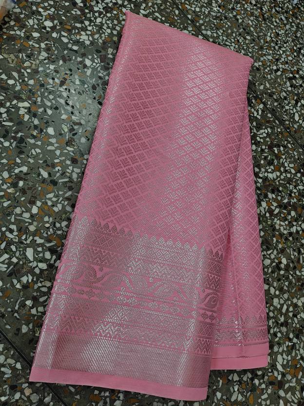 ANUVRATA Semi Stitched Jacquard Blouse Material Self Design