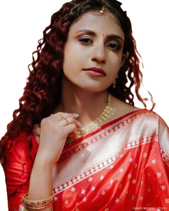Zarrafashion Self Design Banarasi Art Silk Saree