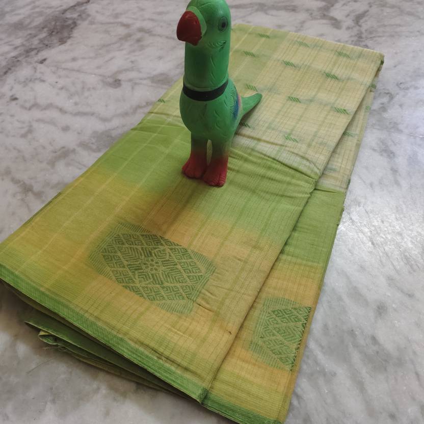 BDF Bikash Datta Fashion Self Design, Woven Tant Pure Cotton Saree
