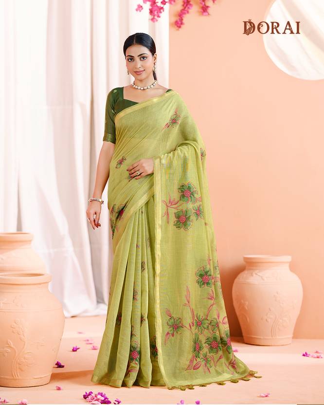 DoraiFashion Woven Daily Wear Cotton Silk Saree