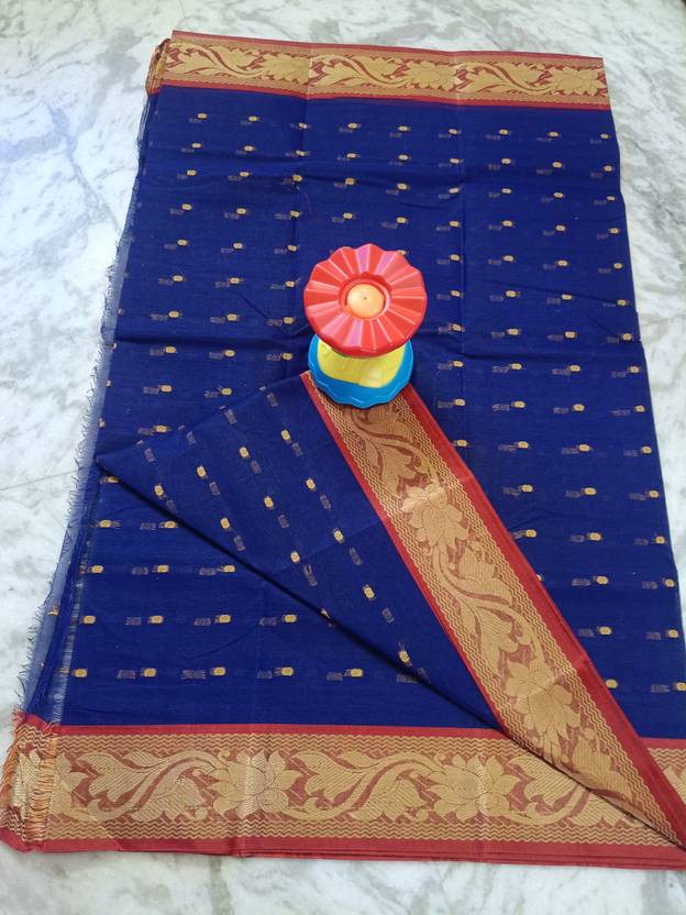 Bikash Datta Fashion Self Design Tant Pure Cotton Saree
