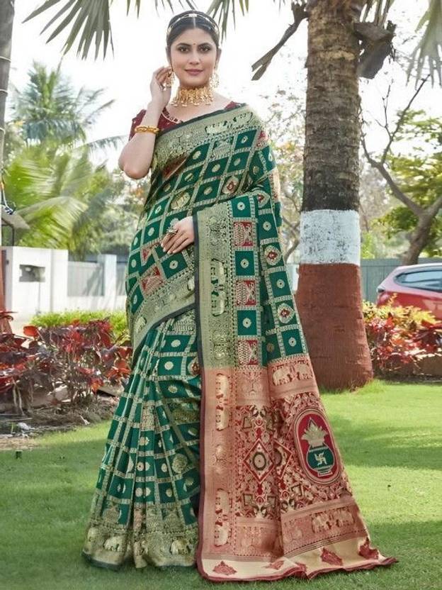 Jayashi Woven Banarasi Art Silk Saree