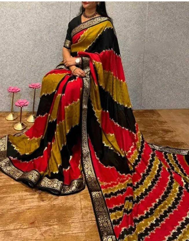Zeel Creation Woven Bollywood Georgette Saree