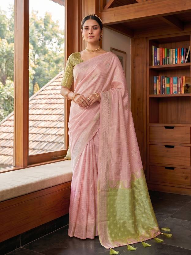 Sutriti Woven Banarasi Silk Blend Saree