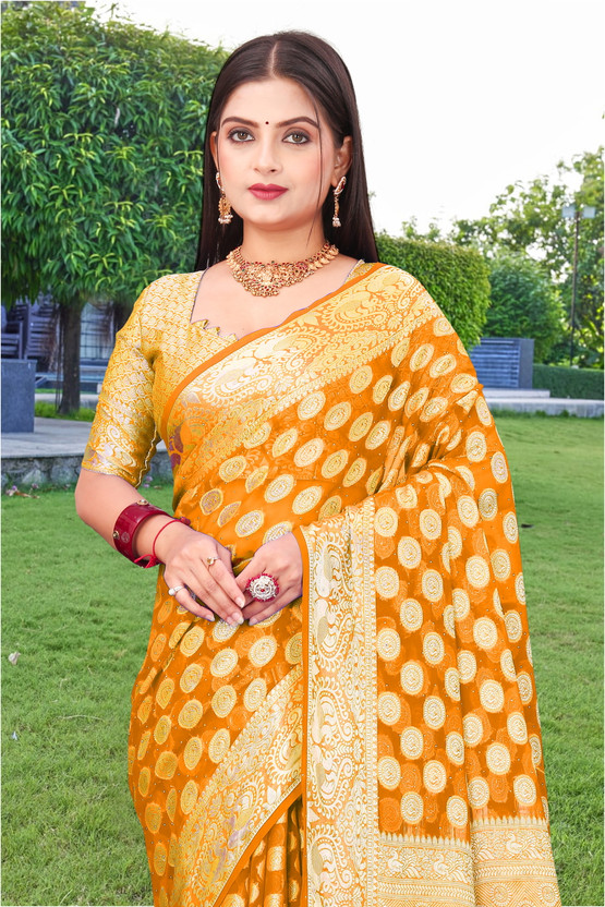 Banarasi Art Silk Zari Woven Saree