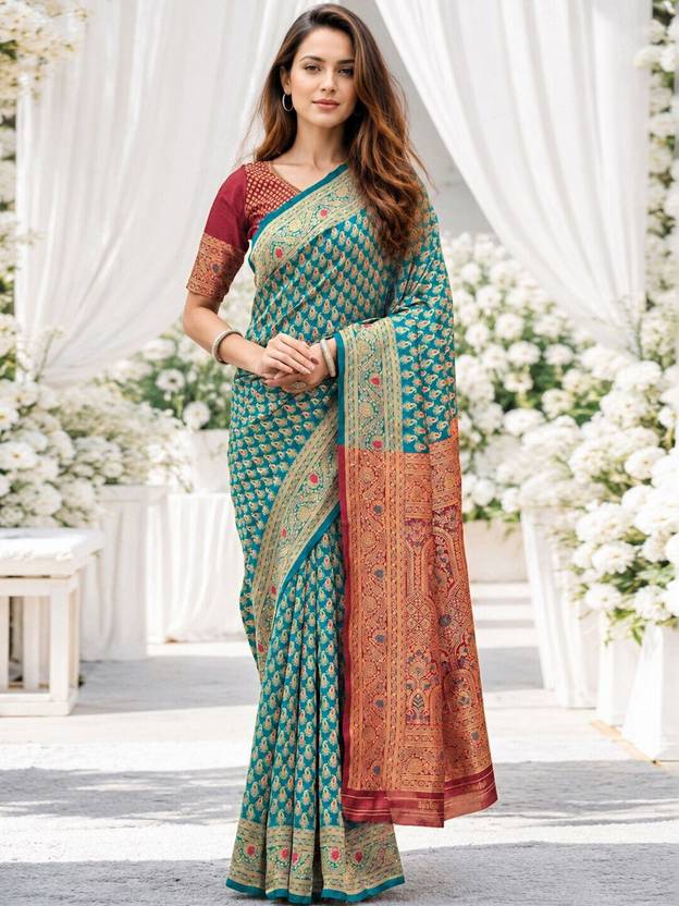 KALINI Silk Blend Saree Starting