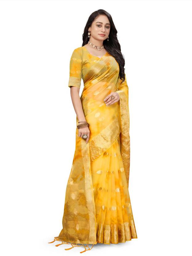 Aarunika MT Embroidered Bollywood Organza Saree