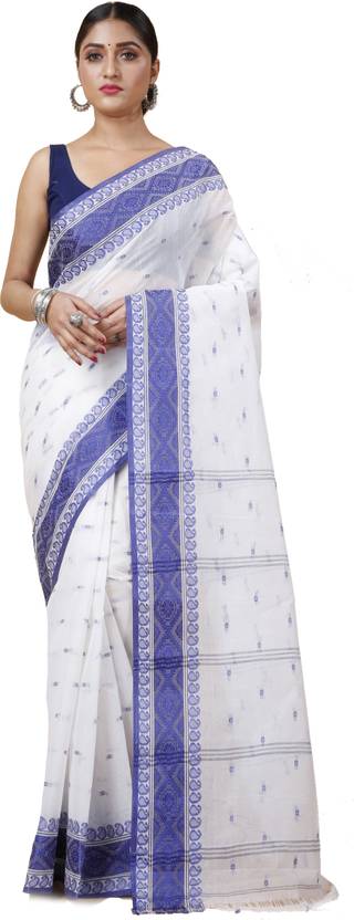 Ruuprekha Woven Tant Cotton Blend Saree