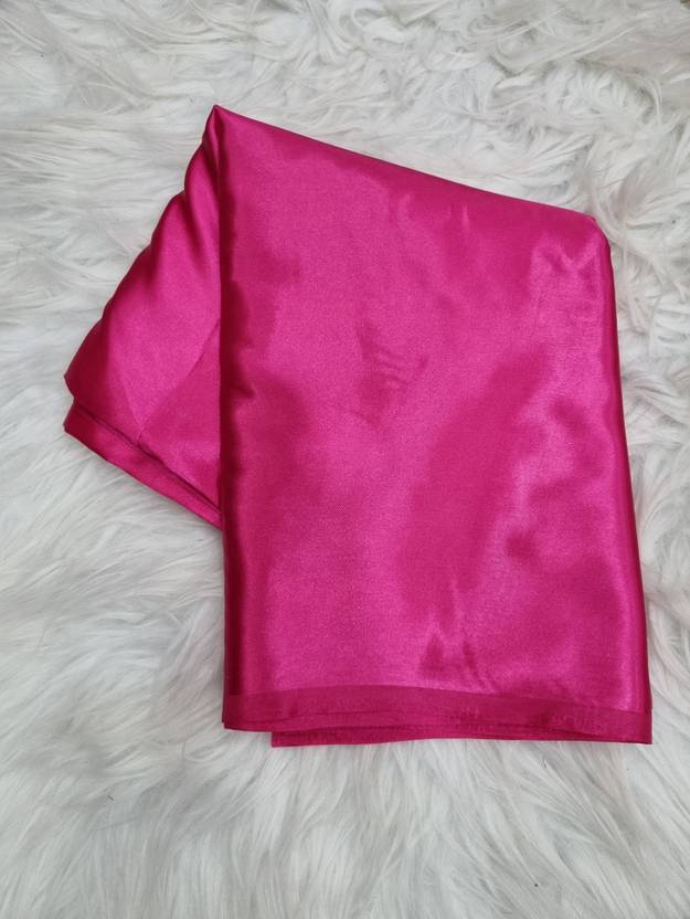 Arpita Fashion Solid/Plain Bollywood Pure Silk, Satin Saree